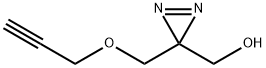 3H-Diazirine-3-methanol, 3-[(2-propyn-1-yloxy)methyl]- Structure