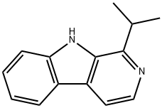 1-Isopropyl-9H--carboline 구조식 이미지