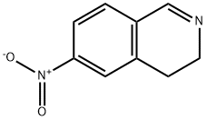 Isoquinoline, 3,4-dihydro-6-nitro- Structure