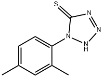 1-(2,4-dimethylphenyl)-1H-1,2,3,4-tetrazole-5-thiol 구조식 이미지