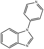 1H-벤즈이미다졸,1-(4-피리디닐)-(9CI) 구조식 이미지