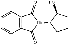 2-[(1S,2S)-2-Hydroxy-cyclopentyl]-isoindole-1,3-dione Structure