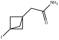 2-(3-iodo-1-bicyclo[1.1.1]pentanyl)acetamide Structure