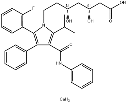 (3R,5R)-7-(2-(2-fluorophenyl)-5-isopropyl-3-phenyl-4-(phenylcarbamoyl)-1H-pyrrol-1-yl)-3,5-dihydroxyheptanoic acid 구조식 이미지