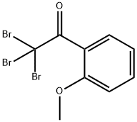 Ethanone, 2,2,2-tribromo-1-(2-methoxyphenyl)- Structure