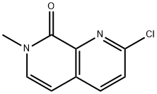 2-Chloro-7-methyl-1,7-naphthyridin-8(7H)-one 구조식 이미지