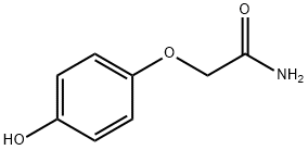 2-(4-hydroxyphenoxy)acetamide 구조식 이미지