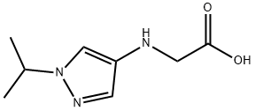 N-(1-isopropyl-1H-pyrazol-4-yl)glycine Structure