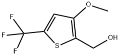 3-methoxy-5-(trifluoromethyl)-2-thienyl]methanol Structure