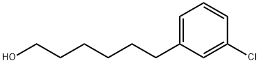 Benzenehexanol, 3-chloro- Structure