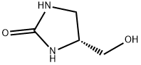 (4R)-4-(hydroxymethyl)imidazolidin-2-one 구조식 이미지