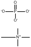 Methanaminium, N,N,N-trimethyl-, phosphate (3:1) Structure