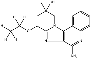 Resiquimod D5 구조식 이미지
