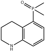 Dimethyl(1,2,3,4-tetrahydroquinolin-5-yl)phosphine oxide Structure