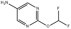 5-Pyrimidinamine, 2-(difluoromethoxy)- Structure