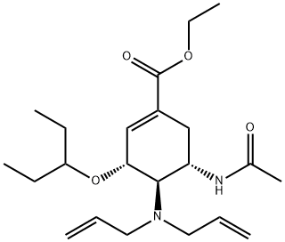 Oseltamivir Impurity 15 구조식 이미지