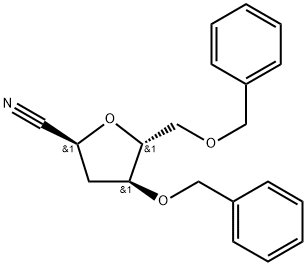 α-4,5-디벤조일-2-시아노-D-데옥시리브레이트 구조식 이미지