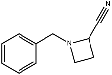 2-Azetidinecarbonitrile, 1-(phenylmethyl)- Structure