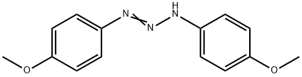 1-Triazene, 1,3-bis(4-methoxyphenyl)- Structure