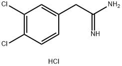 2-(3,4-dichlorophenyl)ethanimidamide hydrochloride 구조식 이미지