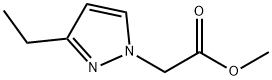 methyl (3-ethyl-1H-pyrazol-1-yl)acetate Structure