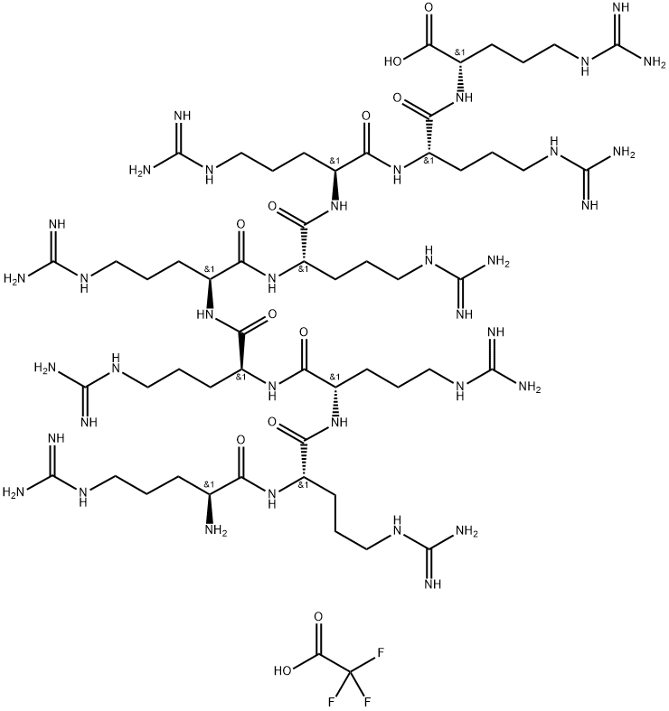 (Arg)9 TFA Structure