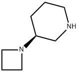 Piperidine, 3-(1-azetidinyl)-, (3S)- 구조식 이미지