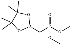 dimethyl [(tetramethyl-1,3,2-dioxaborolan-2-yl)methyl]phosphonate 구조식 이미지