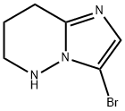 3-Bromo-5,6,7,8-tetrahydroimidazo[1,2-b]pyridazine Structure