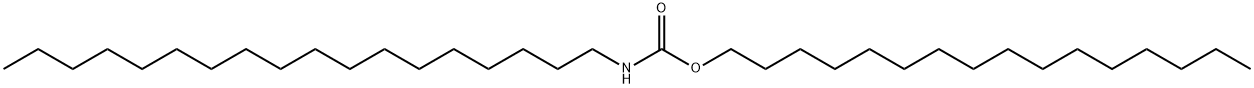 Carbamic acid, N-octadecyl-, hexadecyl ester Structure