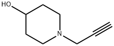 4-Piperidinol, 1-(2-propyn-1-yl)- Structure