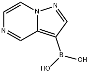 Boronic acid, B-pyrazolo[1,5-a]pyrazin-3-yl- Structure