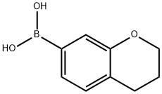 Boronic acid, B-(3,4-dihydro-2H-1-benzopyran-7-yl)- 구조식 이미지