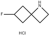 1-Azaspiro[3.3]heptane, 6-fluoro-, hydrochloride (1:1) Structure