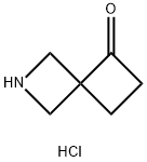 2-Azaspiro[3.3]heptan-5-one, hydrochloride (1:1) 구조식 이미지