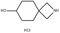 2-Azaspiro[3.5]nonan-7-ol, hydrochloride (1:1) Structure