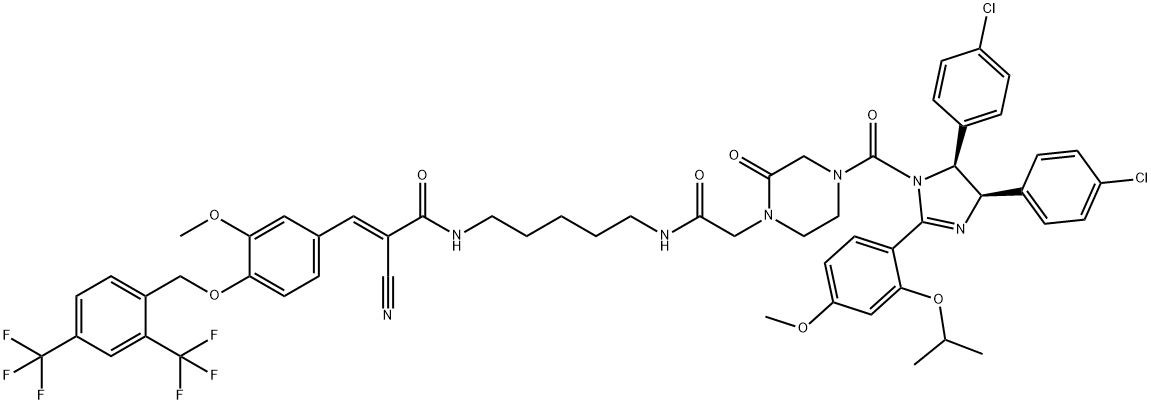 PROTAC ERRα Degrader-2 구조식 이미지