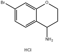 7-BROMOCHROMAN-4-AMINE HYDROCHLORIDE Structure