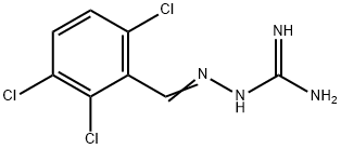 Hydrazinecarboximidamide, 2-[(2,3,6-trichlorophenyl)methylene]- Structure