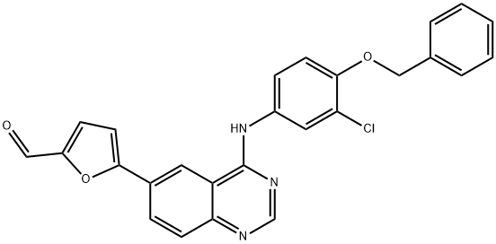 Lapatinib impurity K 구조식 이미지