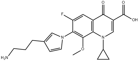 Moxifloxacin impurity Structure