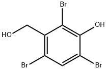 Benzenemethanol, 2,4,6-tribromo-3-hydroxy- Structure