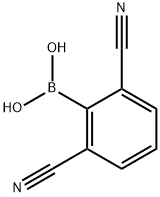 (2,6-dicyanophenyl)boronic acid Structure