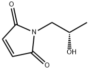 1H-Pyrrole-2,5-dione, 1-[(2S)-2-hydroxypropyl]- 구조식 이미지