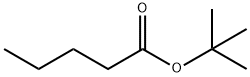 Pentanoic acid, 1,1-dimethylethyl ester Structure