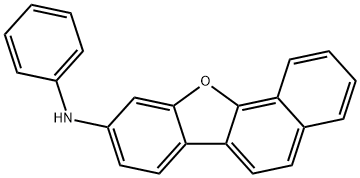 Benzo[b]naphtho[2,1-d]furan-9-amine, N-phenyl- Structure