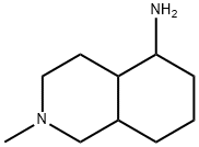 5-Isoquinolinamine, decahydro-2-methyl- Structure