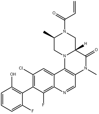 KRAS G12C inhibitor 15 구조식 이미지