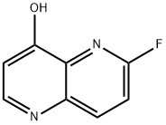 1,5-Naphthyridin-4-ol, 6-fluoro- Structure