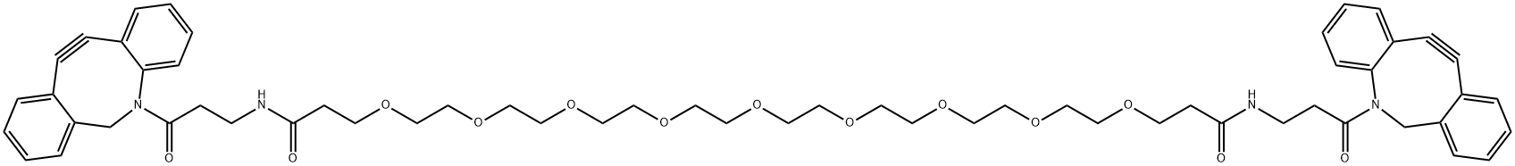 DBCO-PEG9-DBCO Structure